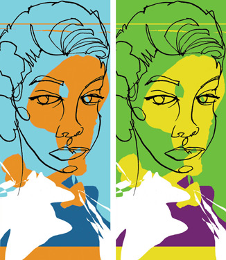 Business card designs for Bertie Bowen, Stylist