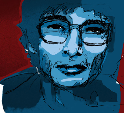 litmus magazine journal melbourne illustration c sobhraj portrait editorial