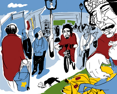 supersweet fashion illustration fifties style